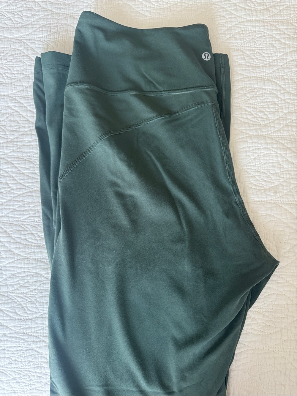 lululemon athletica Green High-Waist Leggings